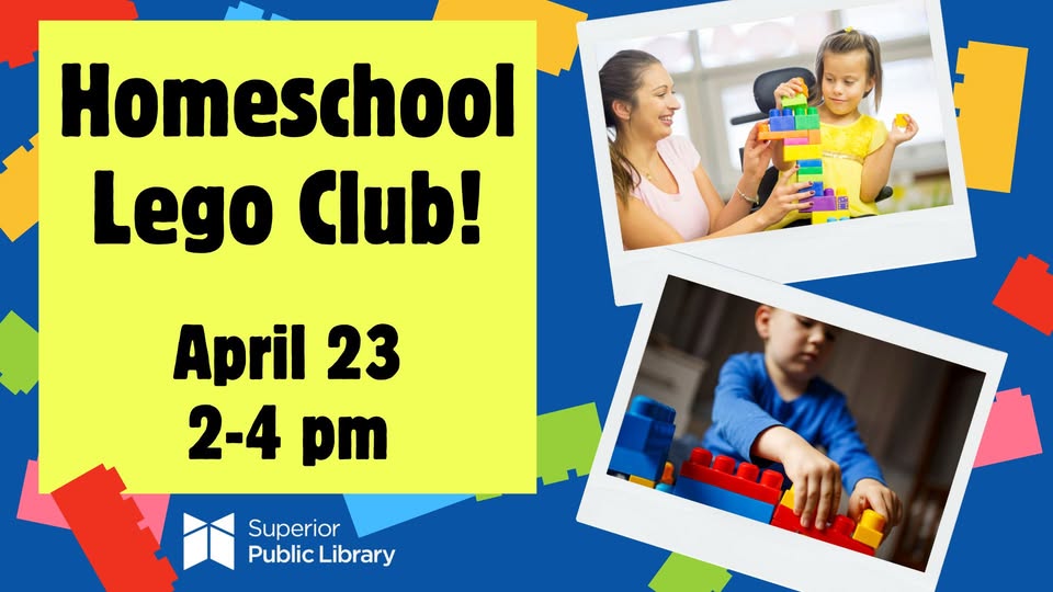 Homeschool Lego Club @ Superior Public Library – Superior