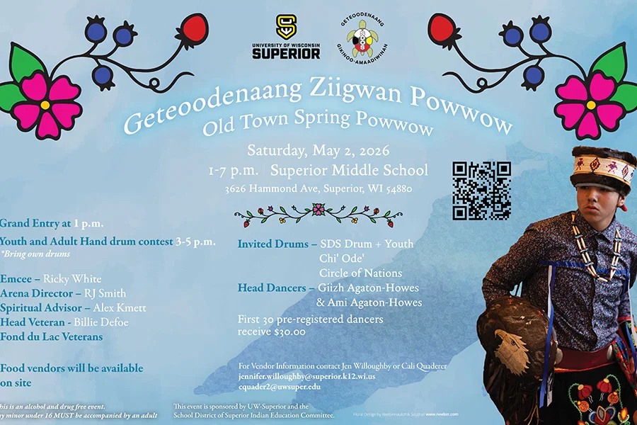 Geteoodenaang Ziigwan ‘Old Town Spring’ Powwow @ Superior Middle School – Superior