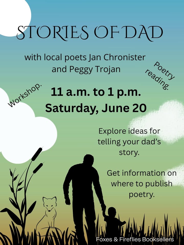 Telling Dad’s Story @ Foxes & Fireflies Booksellers – Superior
