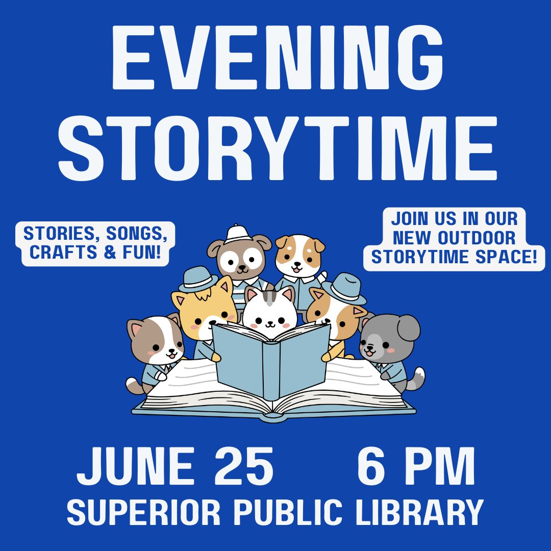 Evening Storytime @ Superior Public Library – Superior