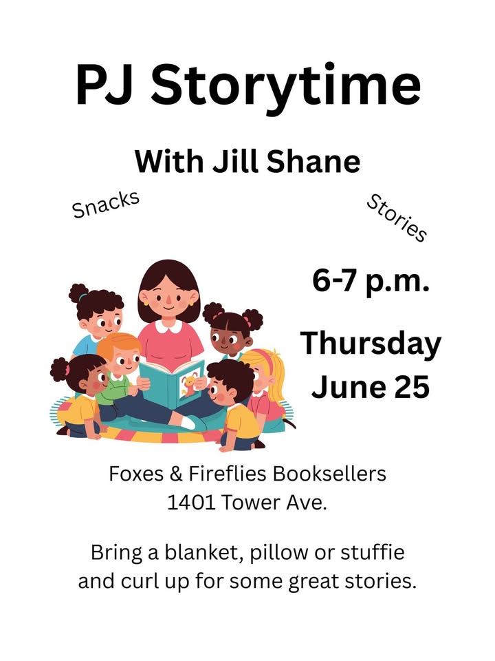 Pajama Storytime w/Jill Shane @ Foxes & Fireflies Booksellers – Superior
