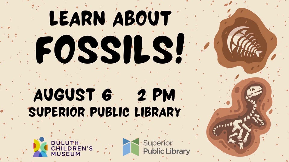 Learn About Fossils @ Superior Public Library – Superior